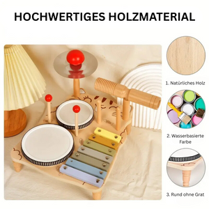 Woods – Musikalisch & pädagogisch – Holz-Schlagzeug für Kleinkinder