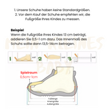 Barefoot – Breite Nase & Komfort – Barefoot Kindersneaker