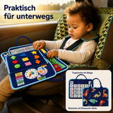 7-in-1 Busy Board – Motorik & Lernen – Aktivitäten-Tafel
