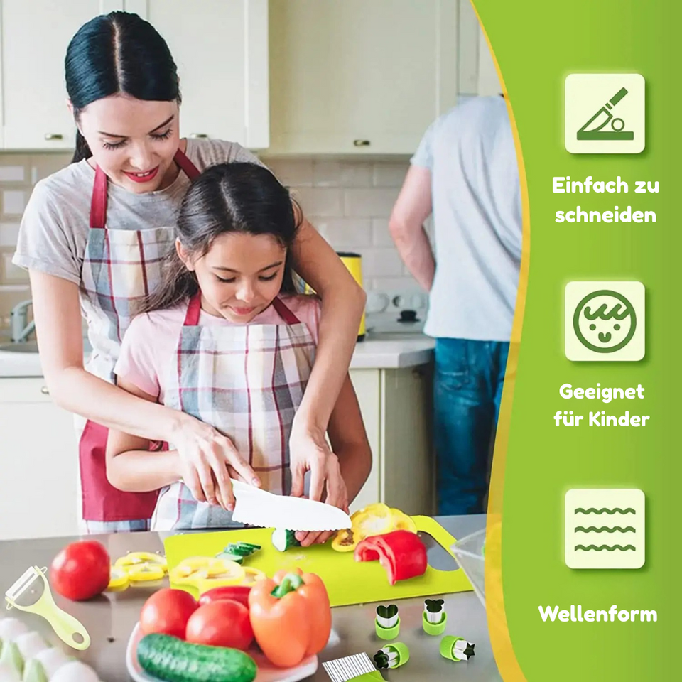 Junior Chef Set™ - Sicheres Schneiden - Spielzeugküchen Set