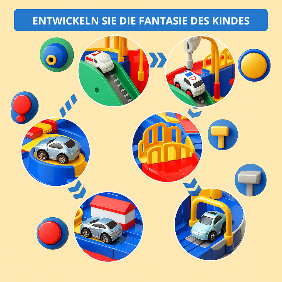 Car Adventure™ - Das Gehirn trainieren - Auto in der Stadt