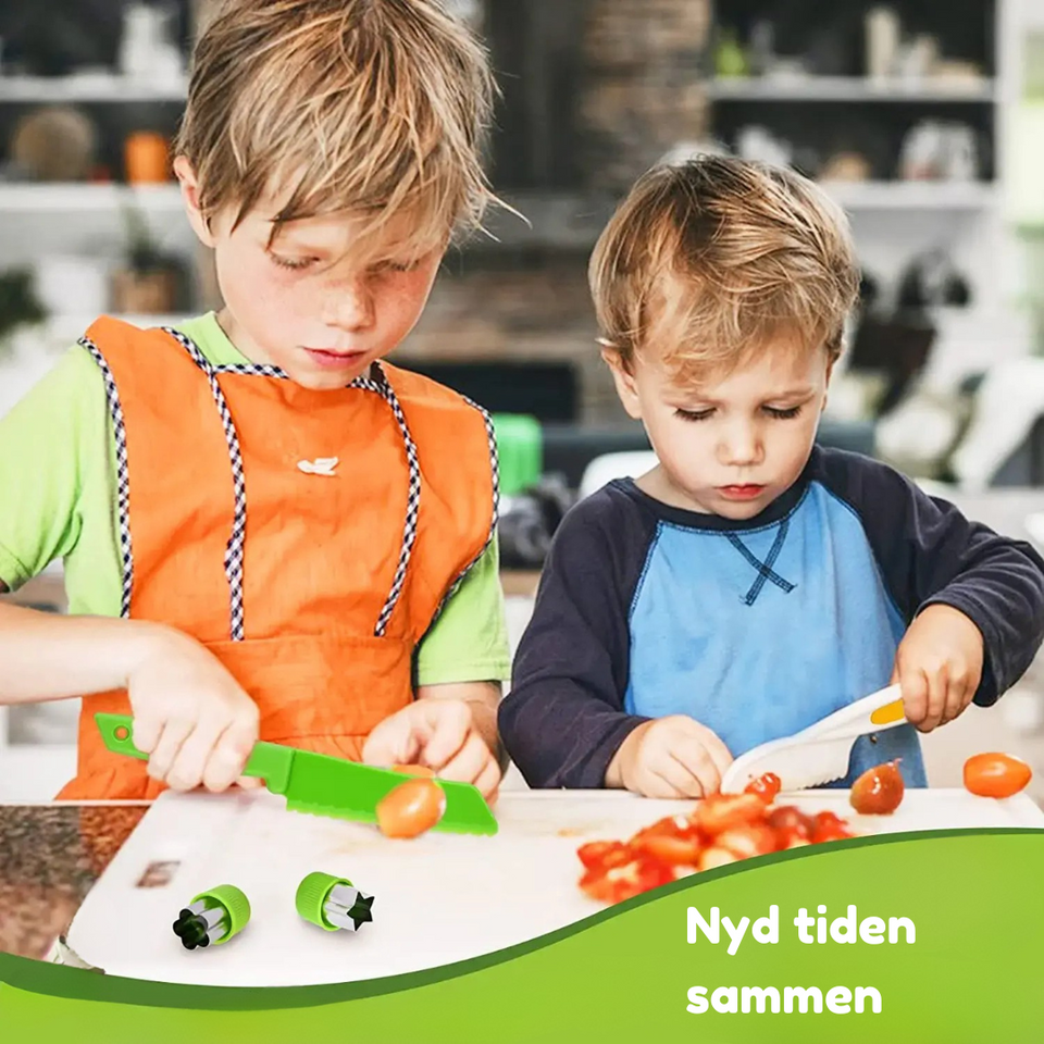 Junior Chef Set™ - Sikker skæring - legetøjskøkken