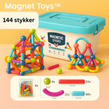 Magnet toys™ - Udvikling af kreativitet - Magnetiske pinde