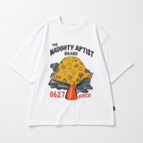 MushroomPlay – Casual & Streetwear – Oversized-T-Shirt mit Pilz-Print