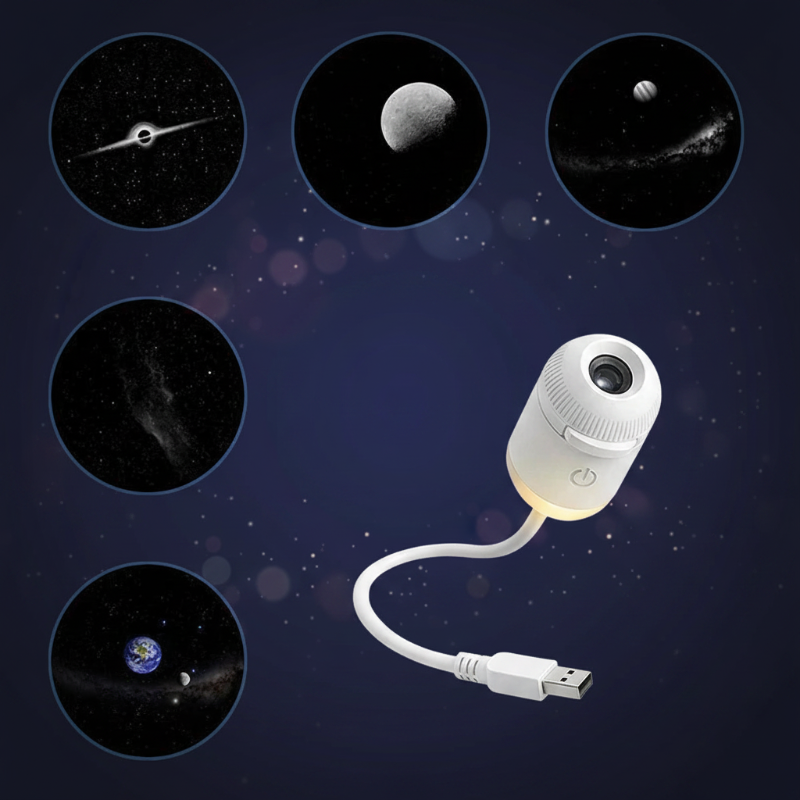 NightSky – Dimmbar & magisch im Schlafzimmer – LED-Galaxy-Lampe