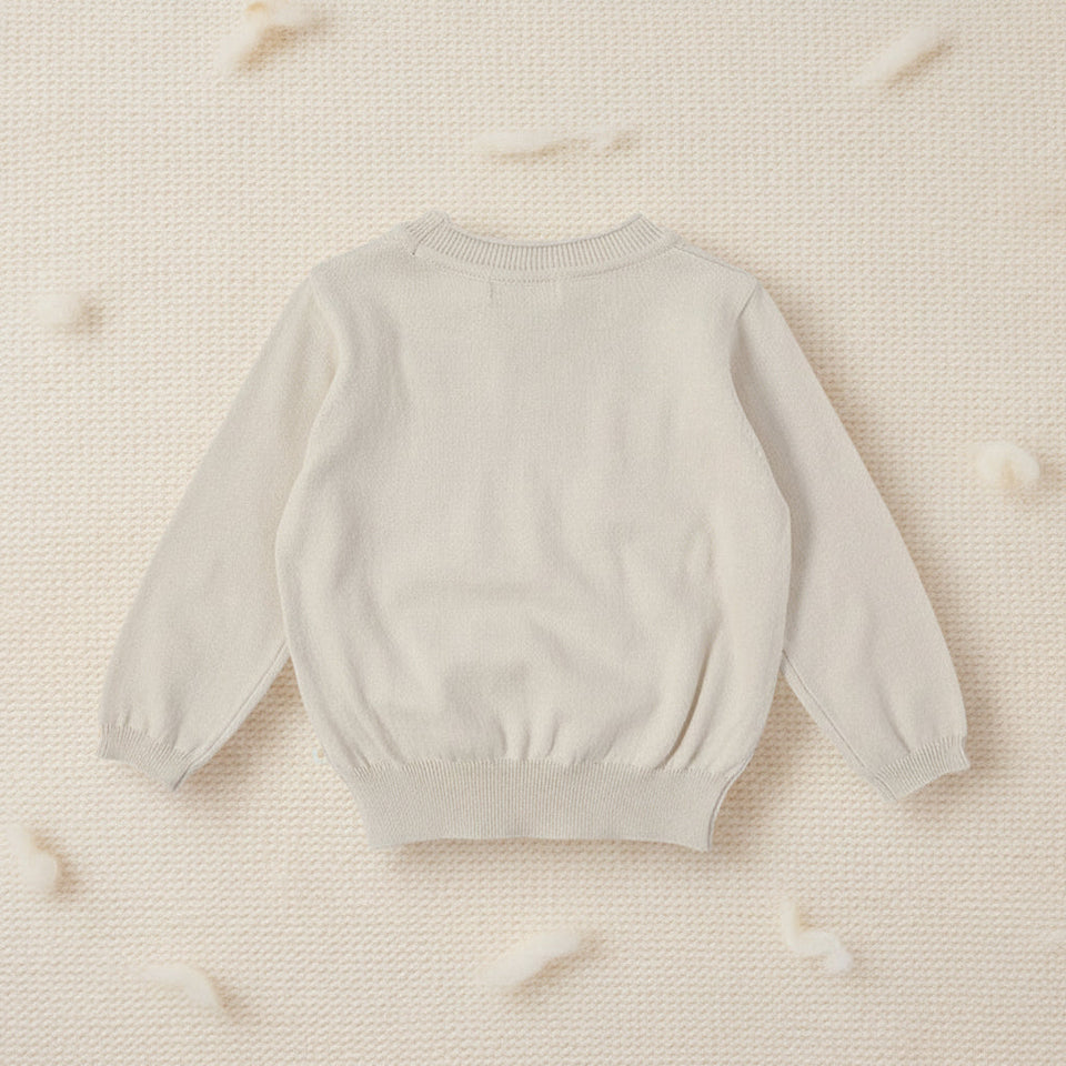 Thin Cotton Pullover – Licht & Komfort – Gestrickter Kinderpullover