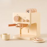 Woods™ - Den Kommende Barista - Espressomaskine-sæt i træ