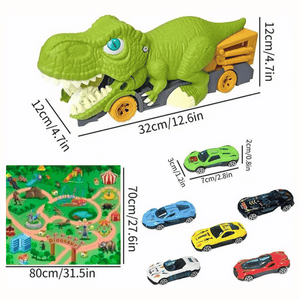 Dino Car Truck™ - Fahrt in die Urzeit - Dinosaurier-Spielzeugauto