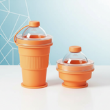 FlexiCup – Praktisch & handlich – Zusammenklappbarer Trinkbecher aus Silikon