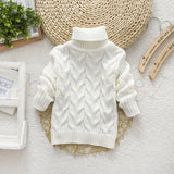 Mini Fashion™ - Teddybär Rollkragenpullover Kinderpullover