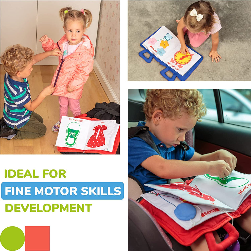 Woods™ | Udvikler finmotorikken - Montessori aktivitetsbog
