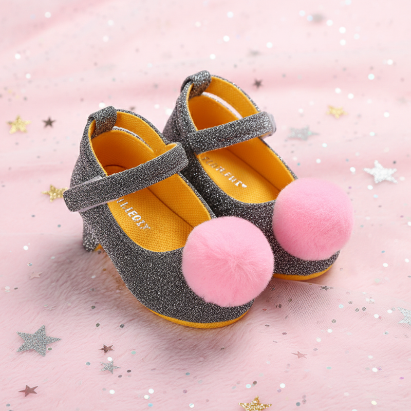 Princess First Heels – Søde & behagelige – babypigesko