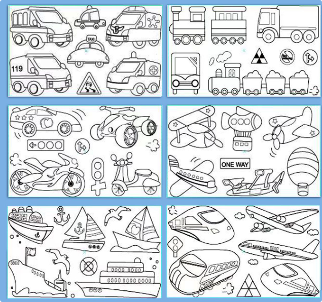 ColoringPaper™ - Slip kreativiteten løs! - XXL Farvelægningspapir