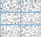 ColoringPaper™ - Slip kreativiteten løs! - XXL Farvelægningspapir
