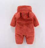 Mini Fashion™ - Mit Kapuze - Fleece-Strampler