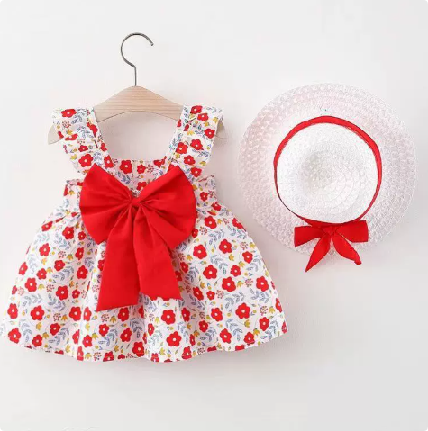 Mini Fashion™ – Süß & sommerlich – Fruchtkleid (enthält GRATIS Strohhut)