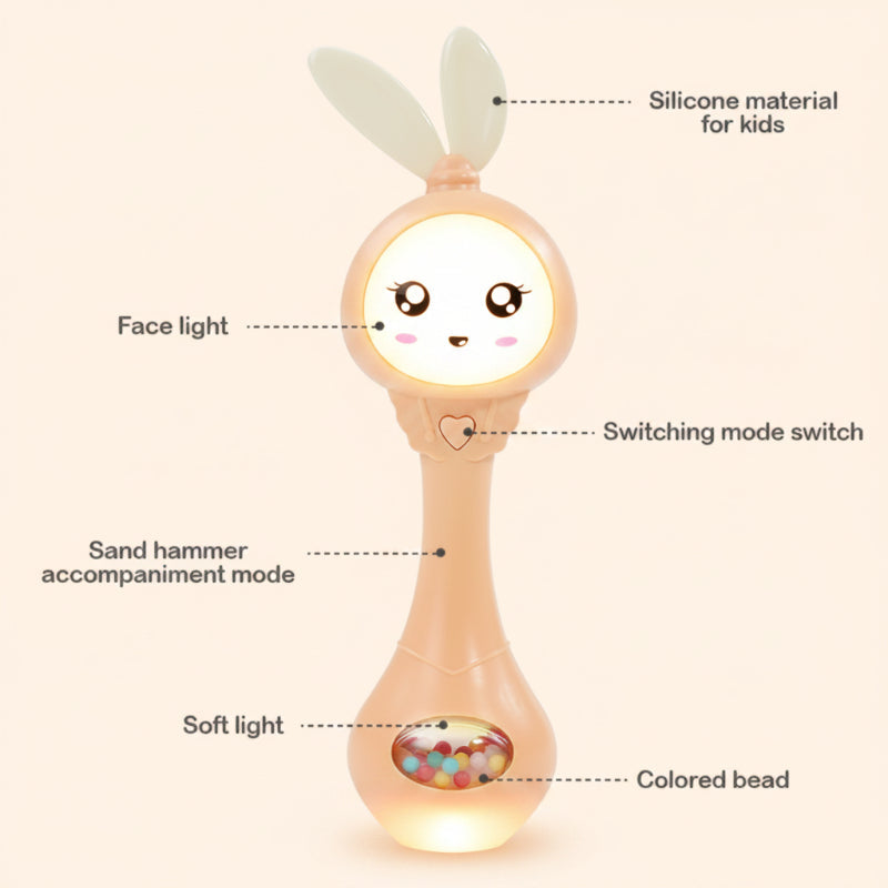 Fun Animal Rattle – Fröhlich & lehrreich – Baby-Rassel