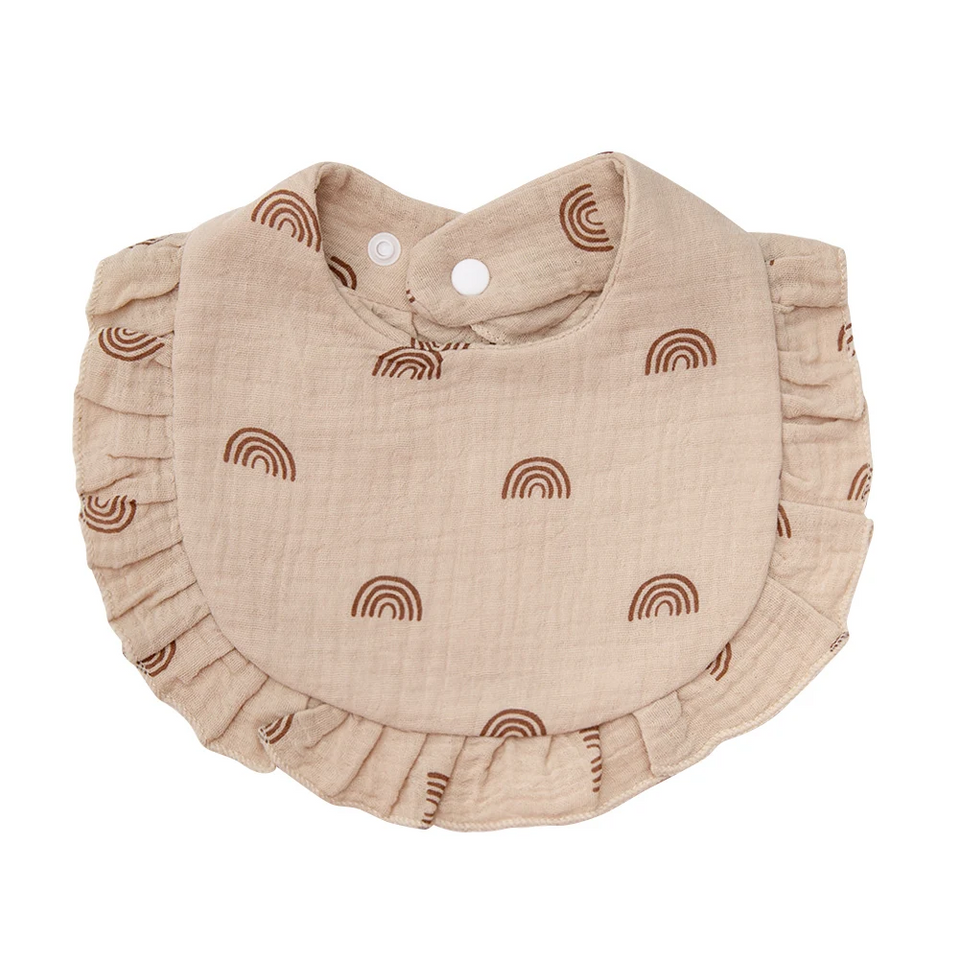 BabyBloom – Niedlich & bequem – Baby-Lätzchen mit Rüschenrand
