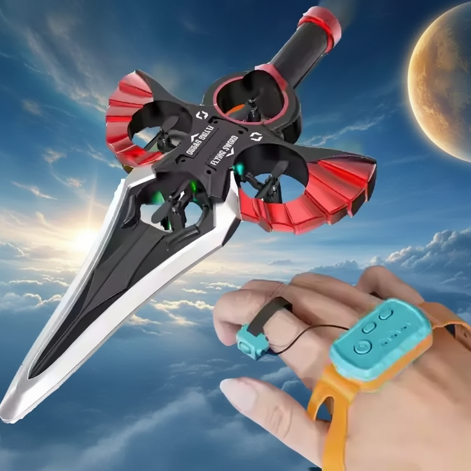 AirBlade – Verspielt & interaktiv – ferngesteuertes Flugspielzeug im Schwert-Design