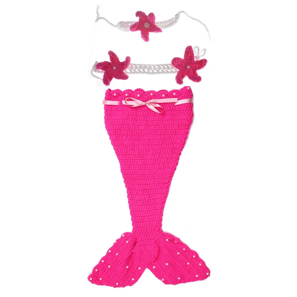 OceanPrincess – Bezaubernd & bequem – Baby-Meerjungfrauen-Set