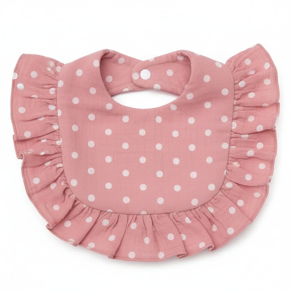 BabyBloom – Niedlich & bequem – Baby-Lätzchen mit Rüschenrand