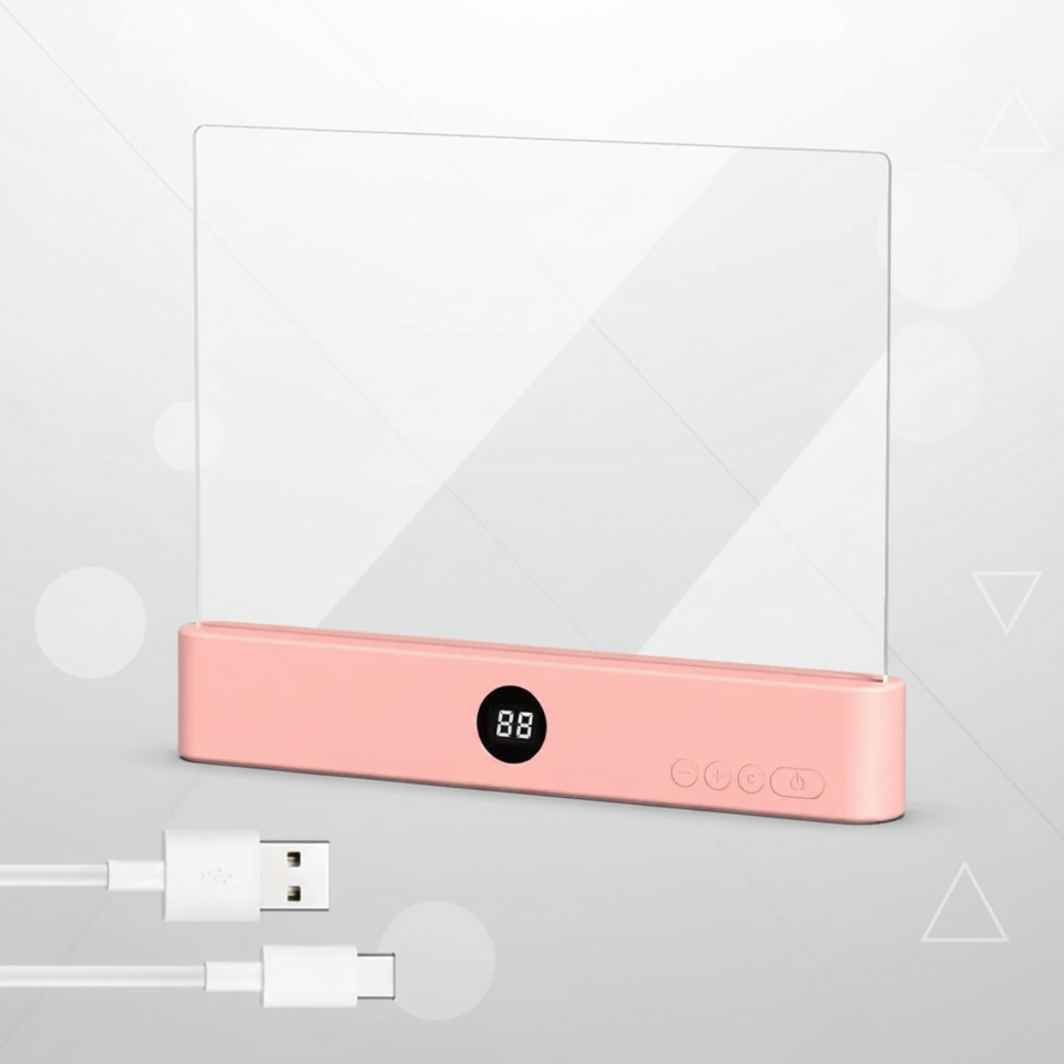 LumiPanel – LED & gesunde Augen – Dimmbare USB-Leselampe