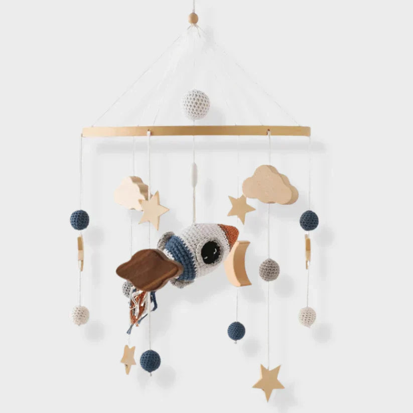 LittleNest – Natürliche Ruhe – Baby-Mobile aus Holz