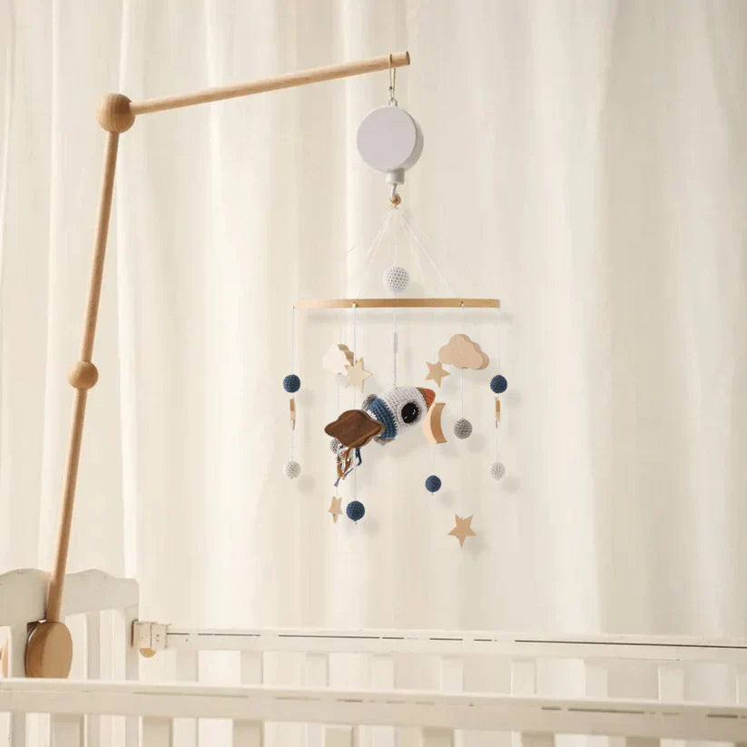 LittleNest – Natürliche Ruhe – Baby-Mobile aus Holz
