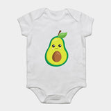 Mini Fashion™ - Familien-Parter-Look - Avocado T-Shirt Weiß