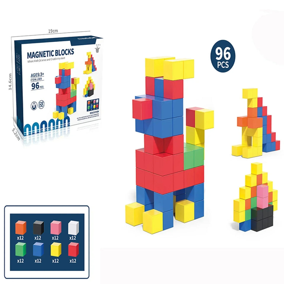 Magnet Toys – Lernen & Bauen - Magnetische Bauklötze