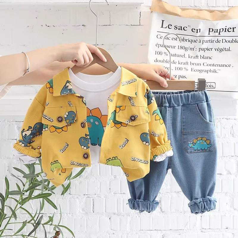 Mini Fashion™ - Kleinkind & Abenteuer - 3-teiliges Bekleidungsset