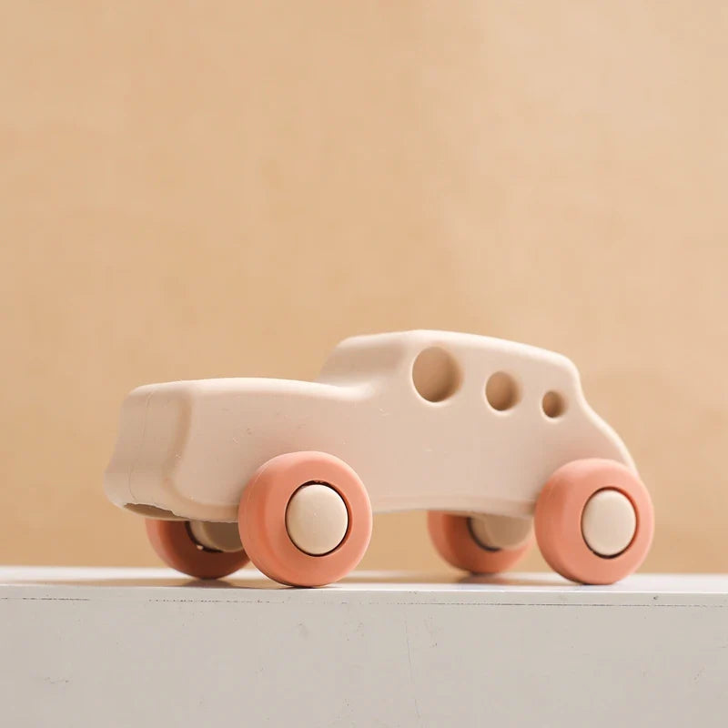 Mini Motion™ – Rollen und Beißen - Fahrzeugspielzeug aus Silikon