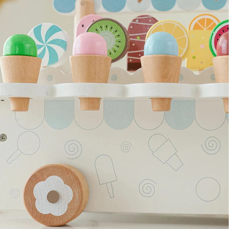 Wooden Gelato™ – Iskold fantasi – Rollespil med isbil