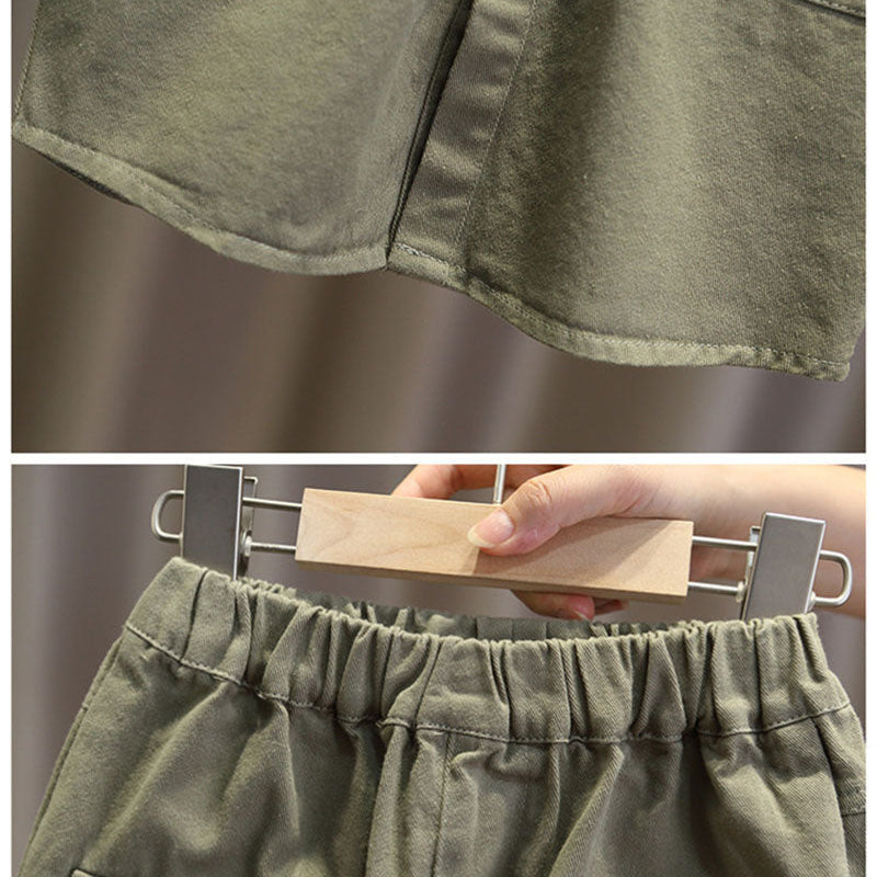 LittleExplorer – Bequem & Cool – Kinderhose & Hemd-Set