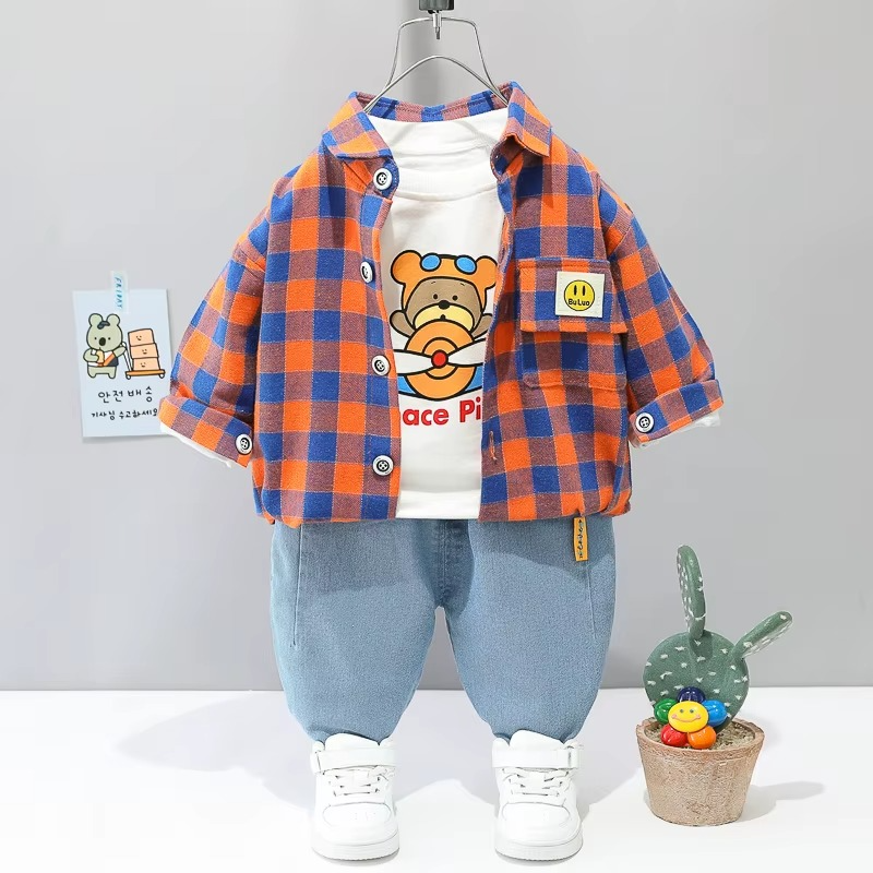Mini Fashion™ - Kleinkind & Abenteuer - 3-teiliges Bekleidungsset
