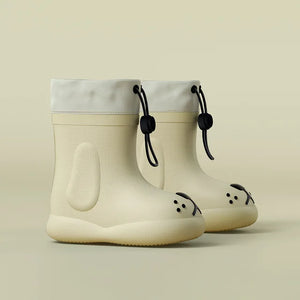 PuddlePaws Kids – Wasserdicht und verspielt - Woof Regenstiefel