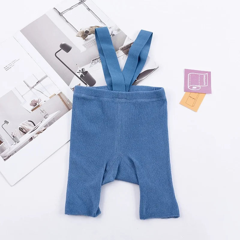 Mini Fashion™ - Praktische Schulterriemen - Kurze Latzhose