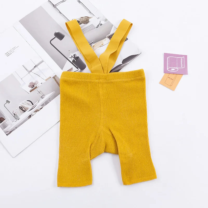 Mini Fashion™ - Praktische Schulterriemen - Kurze Latzhose