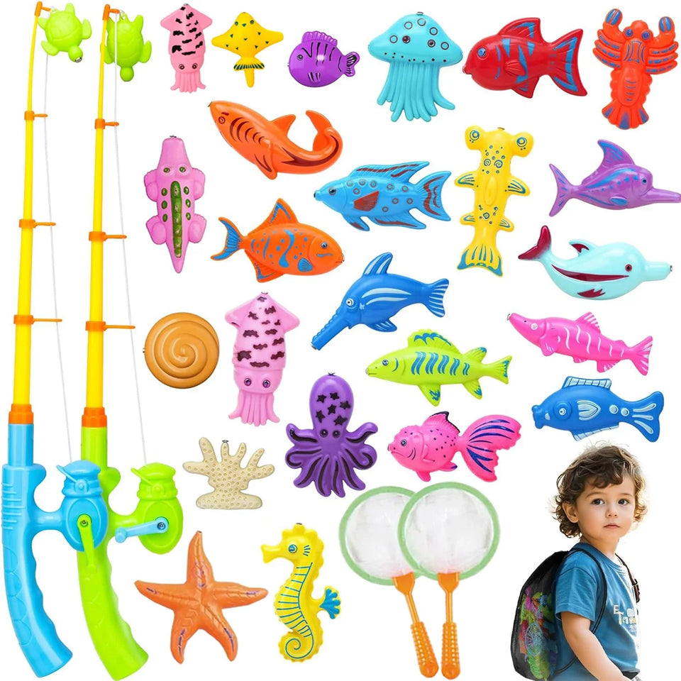 Fishing Game – Lernen & Entdecken - Magnetisches Fischspiel
