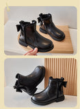 Mini Fashion – Komfort & Stil – Lederstiefeletten
