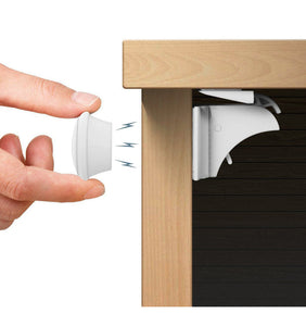 SafeSpace Click – Unsichtbarer Schutz – Magnetische Kindersicherung ohne Bohren