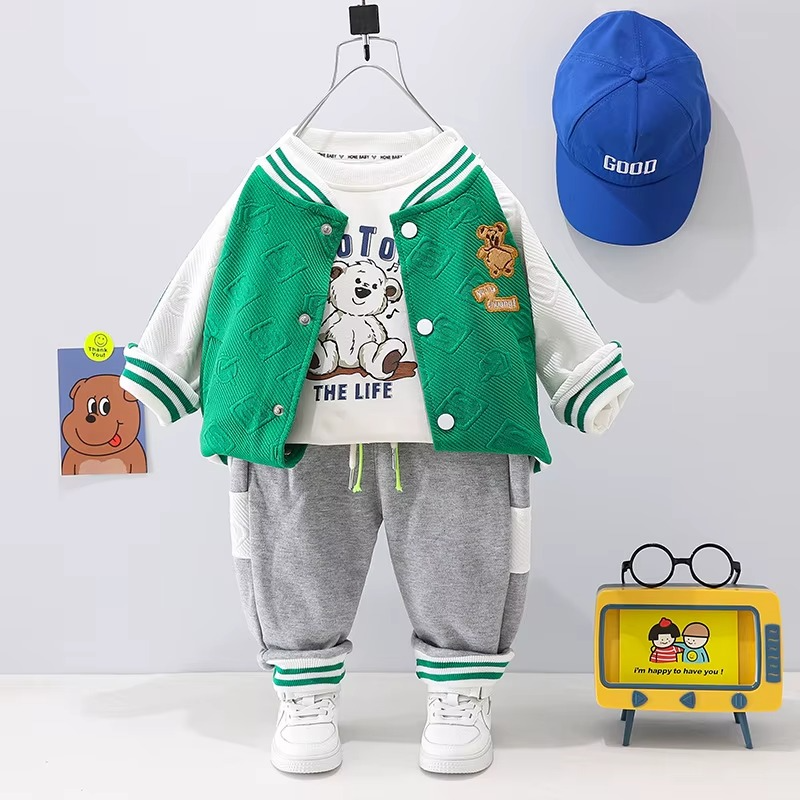 Mini Fashion™ - Kleinkind & Abenteuer - 3-teiliges Bekleidungsset