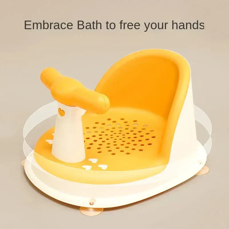 LumaLieve – Sicher & bequem – Ergonomischer Baby-Badestuhl