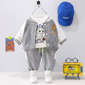 Mini Fashion™ - Kleinkind & Abenteuer - 3-teiliges Bekleidungsset