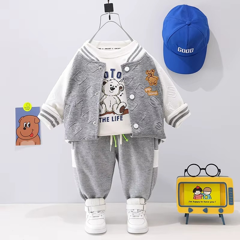 Mini Fashion™ - Kleinkind & Abenteuer - 3-teiliges Bekleidungsset