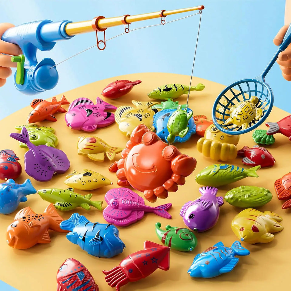 Fishing Game – Lernen & Entdecken - Magnetisches Fischspiel