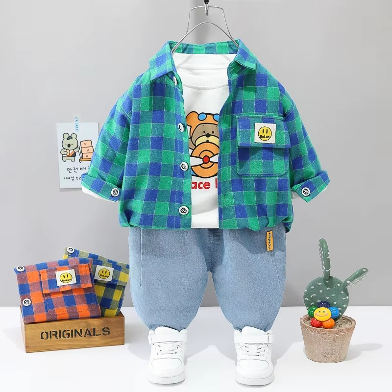 Mini Fashion™ - Kleinkind & Abenteuer - 3-teiliges Bekleidungsset
