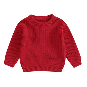 Mini Fashion™ - Weicher & bequemer - Gestrickter Kinderpullover