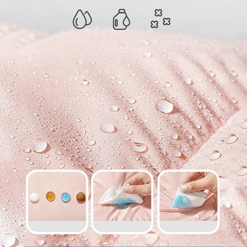 CuddleCoat  – Tykt vatteret jakke med bjørnehætte