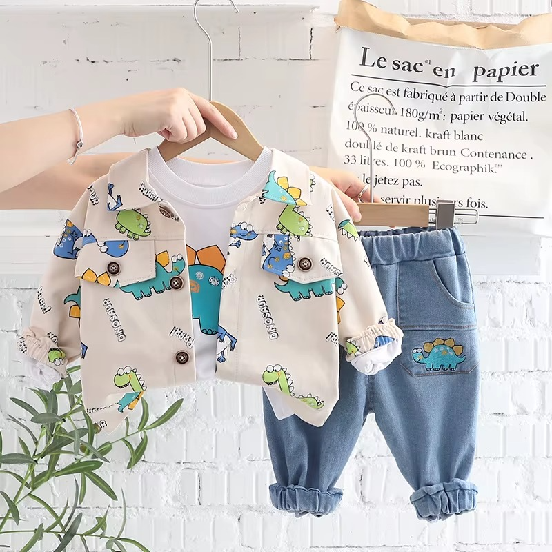 Mini Fashion™ - Småbørn & eventyr - Tøjsæt i 3 dele